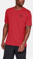 Футболка Under Armour Sportstyle Left Chest Logo SS 1326799-600 в Москве  в Москве 