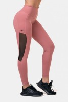 Лосины Nebbia High Waist & Mesh Leggings 573 Old rose в Москве  в Москве 