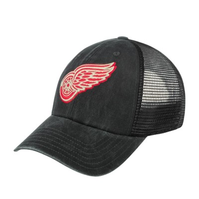Бейсболка AMERICAN NEEDLE 41152A-DRW Detroit Red Wings Raglan Bones NHL (черный) 06-209-09-00