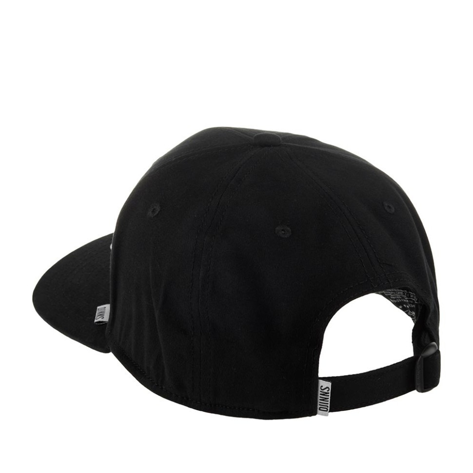 Бейсболка DJINNS 6P TrueFit 2.0 Cap Brushed Twill (черный) 50-180-09-00 в Москве  в Москве 