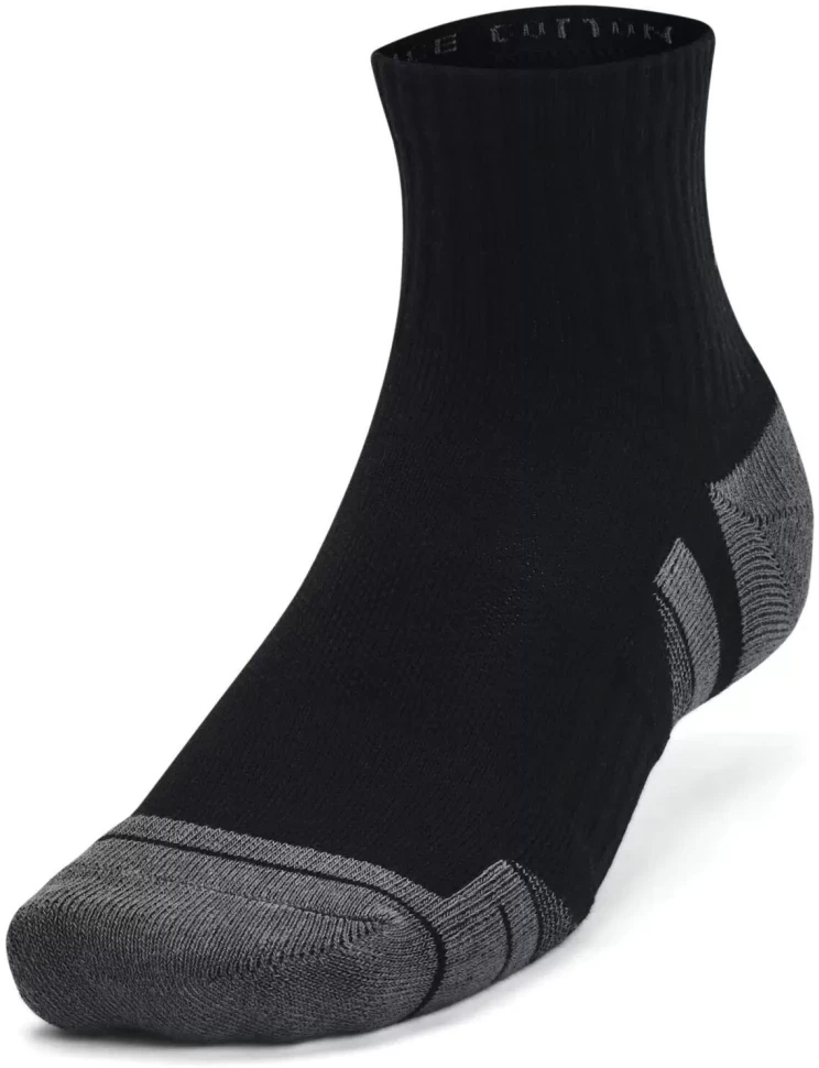 Носки Under Armour (3 пары) UA Performance Cotton 3p Qtr 1379528-001 в Москве  в Москве 