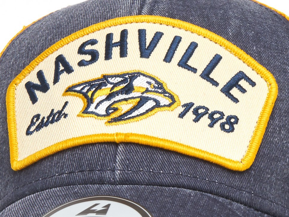 Бейсболка ATRIBUTIKA & CLUB Nashville Predators, син.-желт. 31539 в Москве  в Москве 