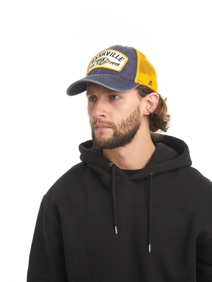 Бейсболка ATRIBUTIKA & CLUB Nashville Predators, син.-желт. 31539 в Москве  в Москве 