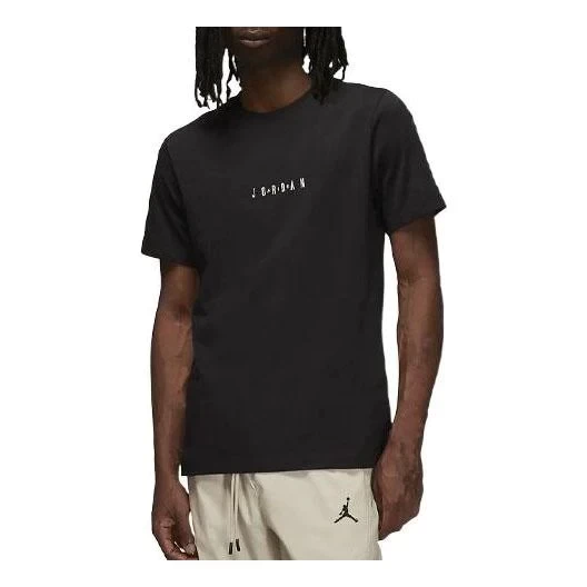 Футболка Nike Air Jordan Mens T-Shirt Black DM3182-010 в Москве  в Москве 