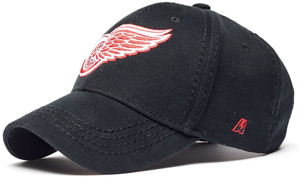 Бейсболка ATRIBUTIKA & CLUB Detroit Red Wings, черн. 29090 в Москве  в Москве 