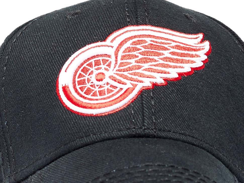 Бейсболка ATRIBUTIKA & CLUB Detroit Red Wings, черн. 29090 в Москве  в Москве 