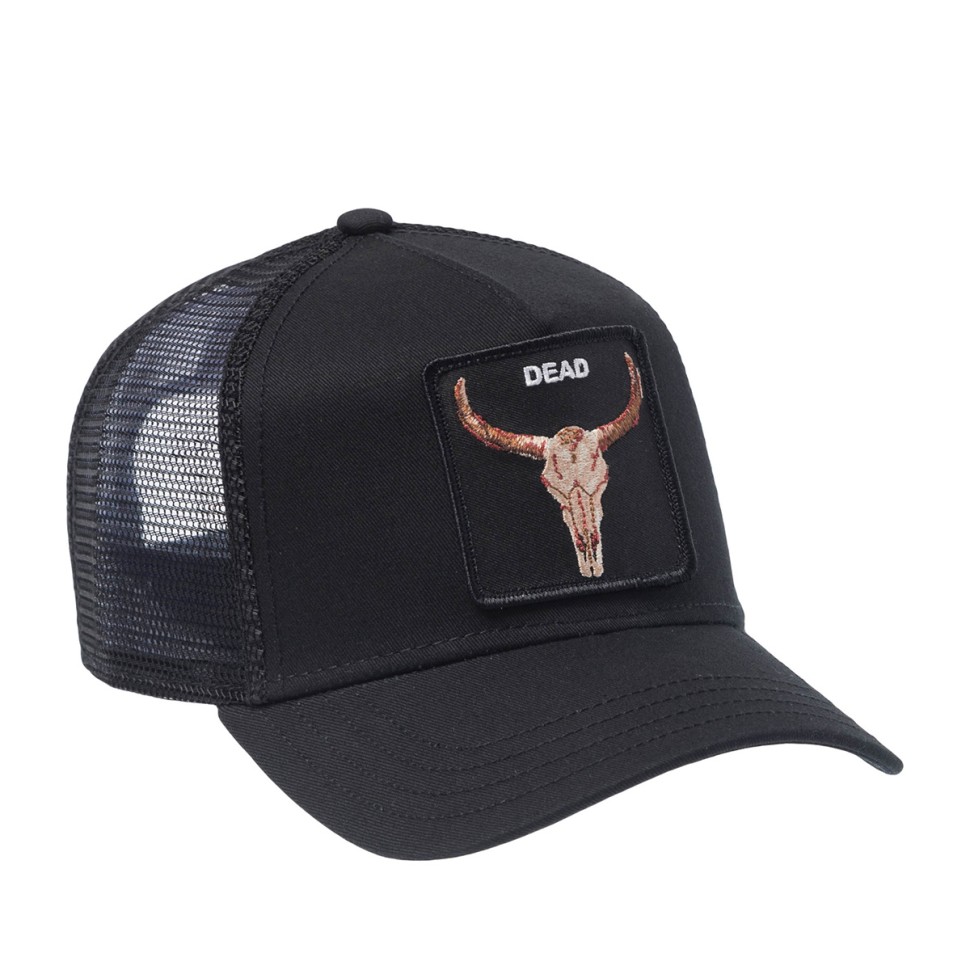 Бейсболка GOORIN BROTHERS ANIMAL FARM Dead Skull 101-1664 (черный) 91-888-09-00 в Москве в Москве