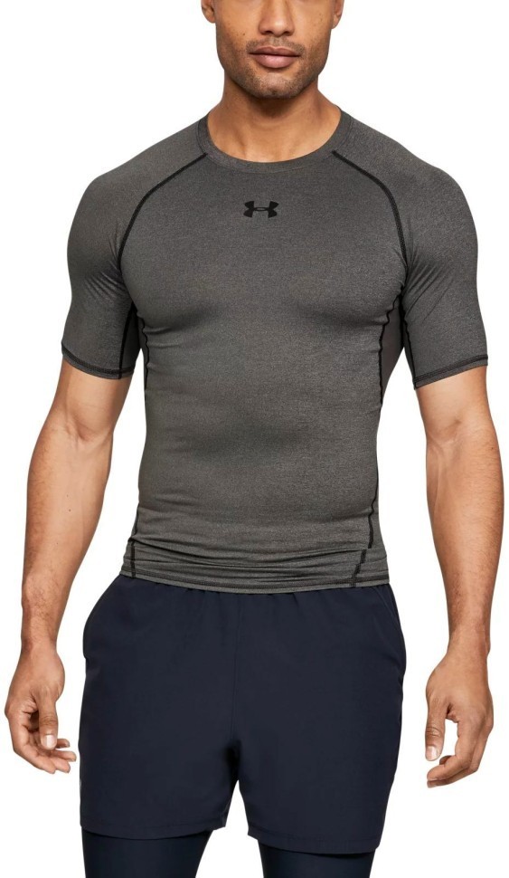 Футболка Under Armour компрессионная UA HG ARMOUR SS 1257468-090 в Москве  в Москве 