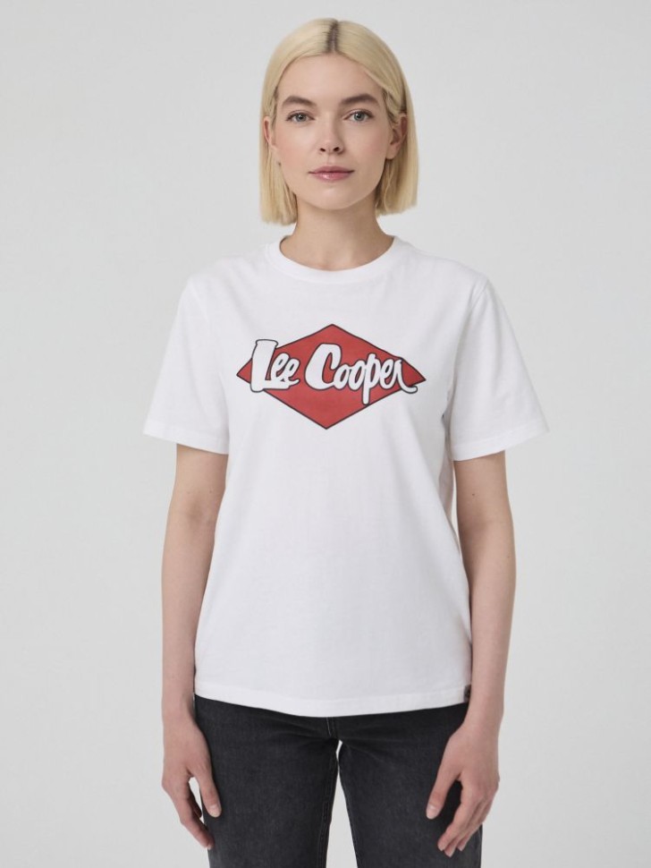 Футболка Lee Cooper MT4A122551BS2LC/WHT в Москве в Москве