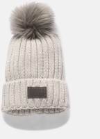 Шапка Under Armour Snowcrest Pom Beanie Light Cream Heather /  / Cannon 1299905-794 в Москве  в Москве 