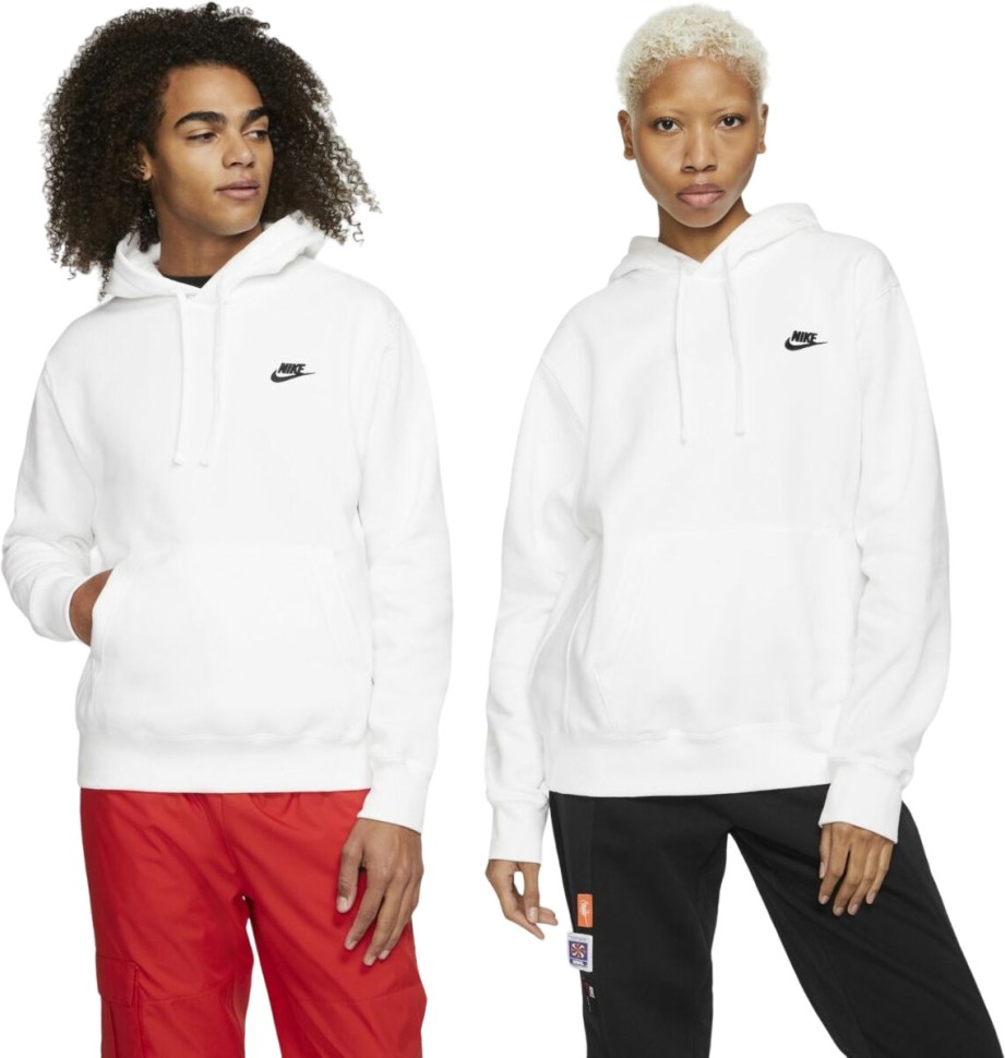 Толстовка Nike Sportswear Club Fleece BV2654-100 в Москве в Москве