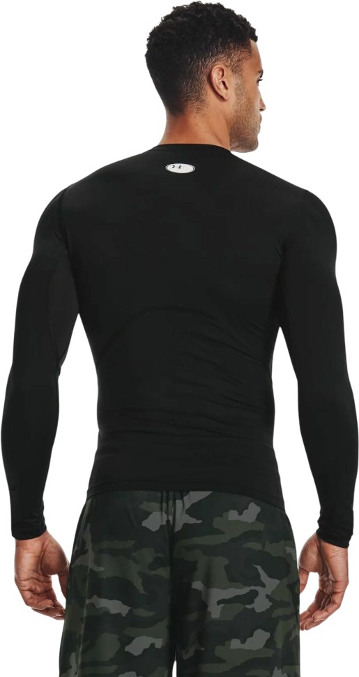 Футболка с длинным рукавом Under Armour UA HG Armour Comp LS 1361524-001 в Москве  в Москве 