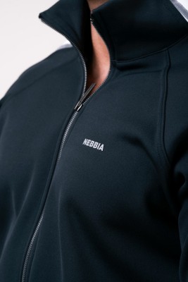Кофта Nebbia Iconic jacket of Champions 176 black