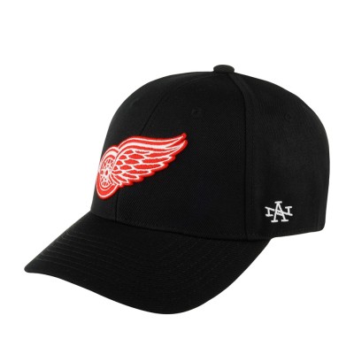 Бейсболка AMERICAN NEEDLE SMU678A-DRW Detroit Red Wings Stadium NHL (черный) 06-775-09-00