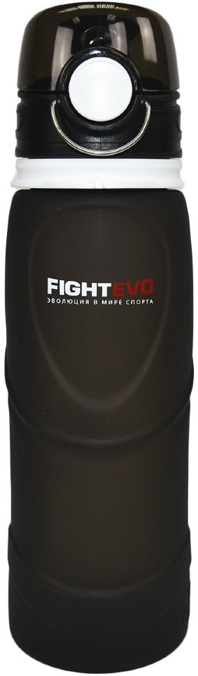 Бутылка FightEvo силиконовая 750 мл 4553_bk в Москве  в Москве 