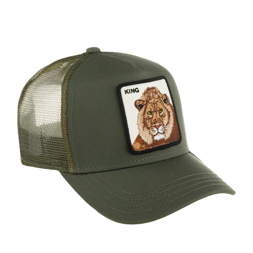 Бейсболка GOORIN BROTHERS ANIMAL FARM KING 101-0388 (оливковый) 91-648-03-00 в Москве в Москве