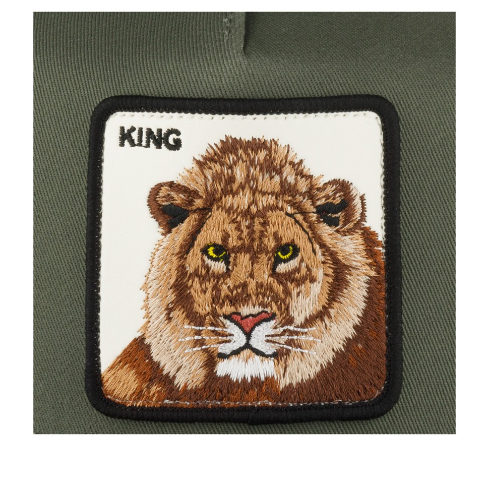 Бейсболка GOORIN BROTHERS ANIMAL FARM KING 101-0388 (оливковый) 91-648-03-00 в Москве в Москве