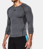 Рашгард Under Armour с длинным рукавом UA HG ARMOUR LS-CBH 1257471-090 в Москве  в Москве 