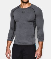 Рашгард Under Armour с длинным рукавом UA HG ARMOUR LS-CBH 1257471-090 в Москве  в Москве 