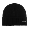 Шапка STETSON 8599396 BEANIE MERINO WOOL (черный) 12-178-09-00
