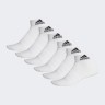 Носки Adidas LIGHT ANK 6PP       WHITE/WHITE/WHITE/WH DZ9398 в Москве 