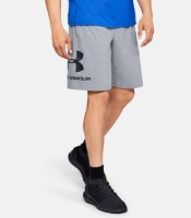 Шорты Under Armour SPORTSTYLE GRAPHIC SHORT Steel Light Heather /  / Black 1329300-035 в Москве  в Москве 