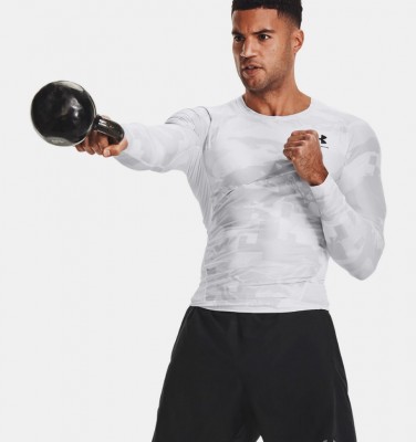 Лонгслив Under Armour UA HG IsoChill Comp Print LS 1361523-100