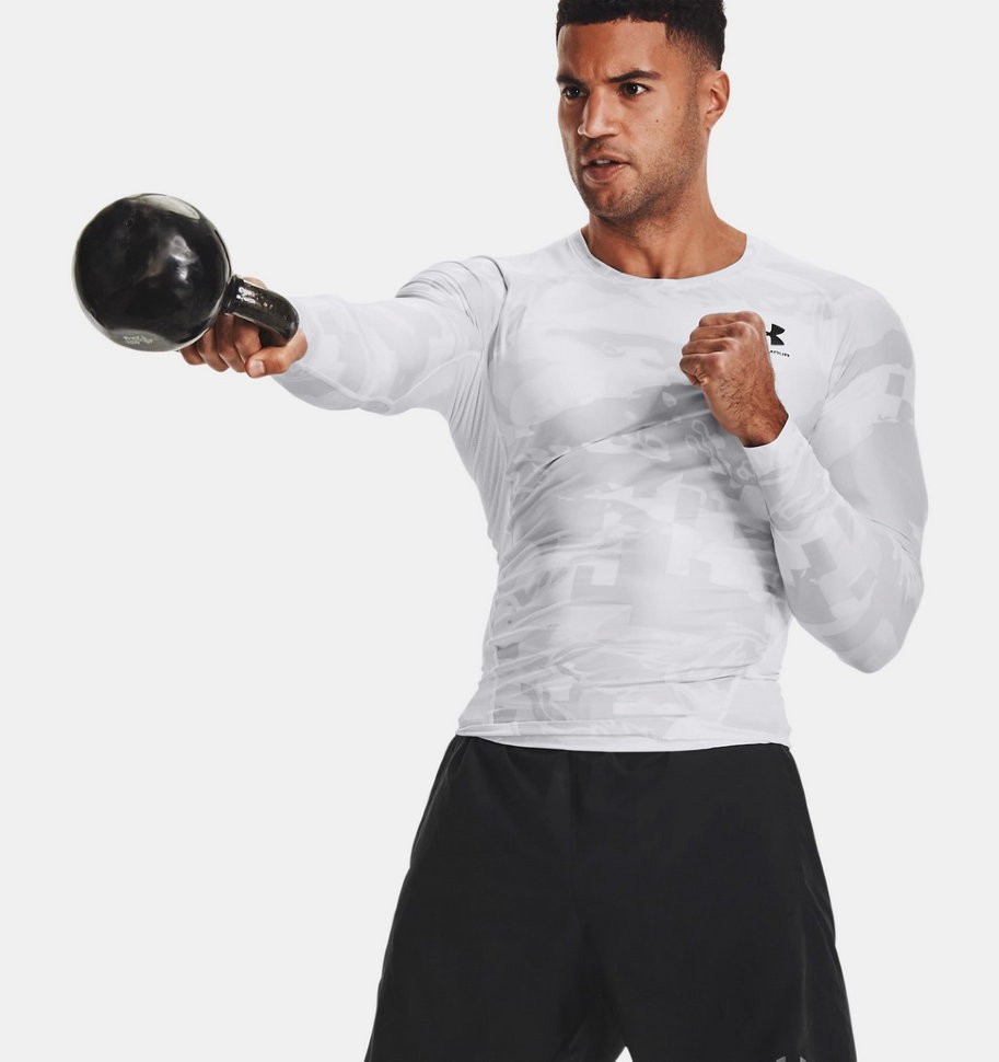 Лонгслив Under Armour UA HG IsoChill Comp Print LS 1361523-100 в Москве в Москве