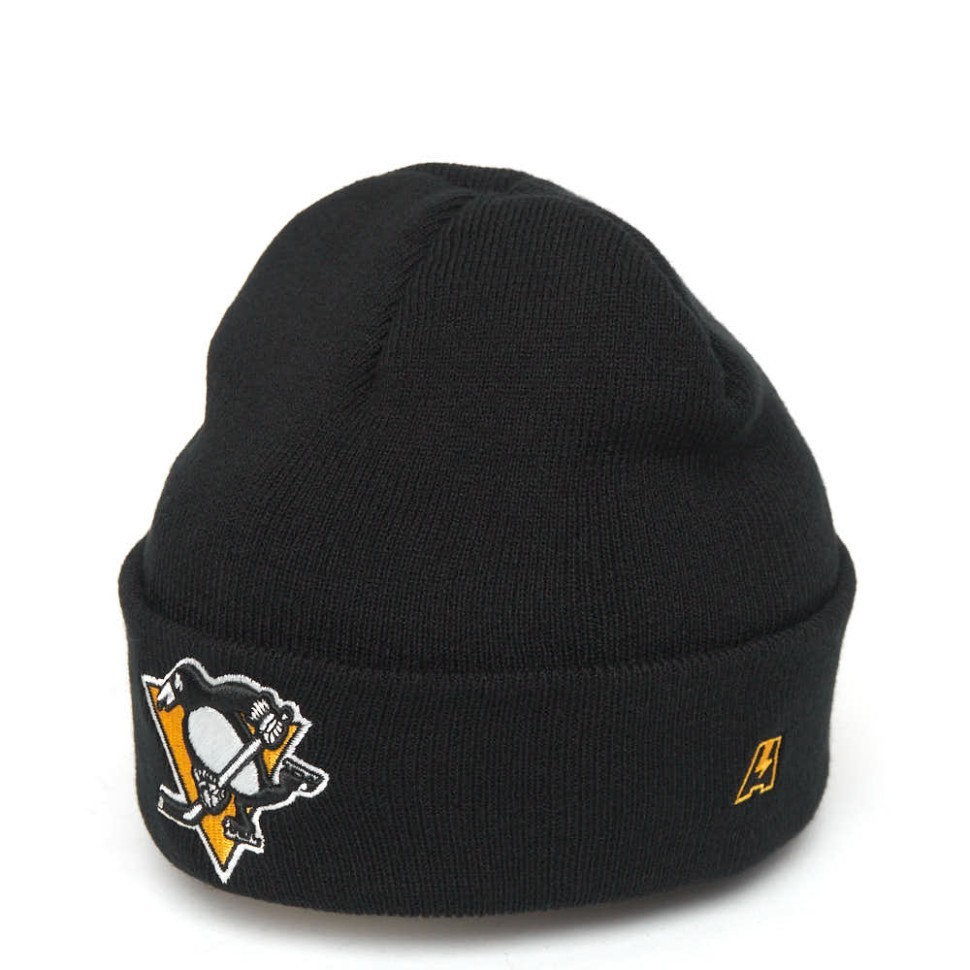 Шапка ATRIBUTIKA & CLUB Pittsburgh Penguins, черн. 59377 в Москве  в Москве 