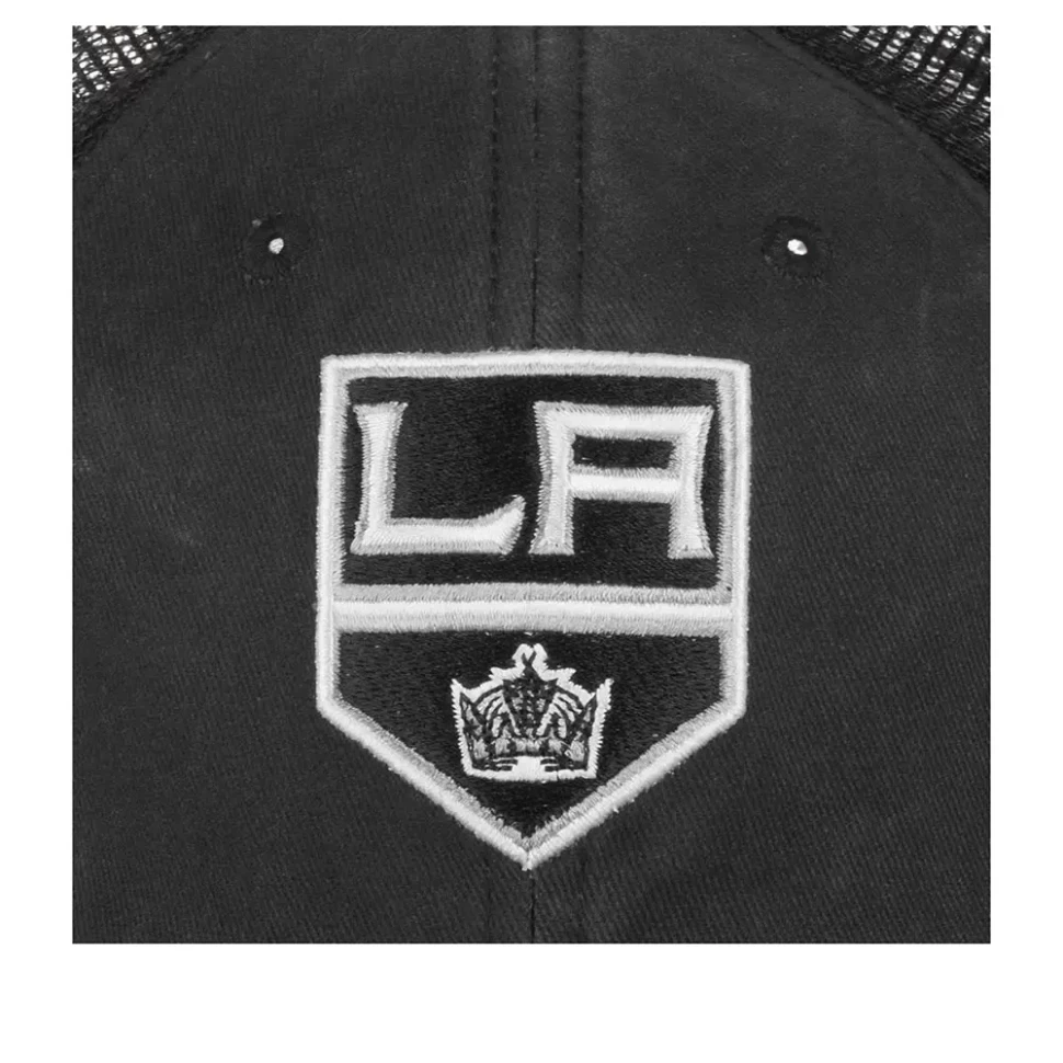 Бейсболка AMERICAN NEEDLE 41152B-LAK Los Angeles Kings Raglan Bones (черный) 06-429-09-00 в Москве  в Москве 