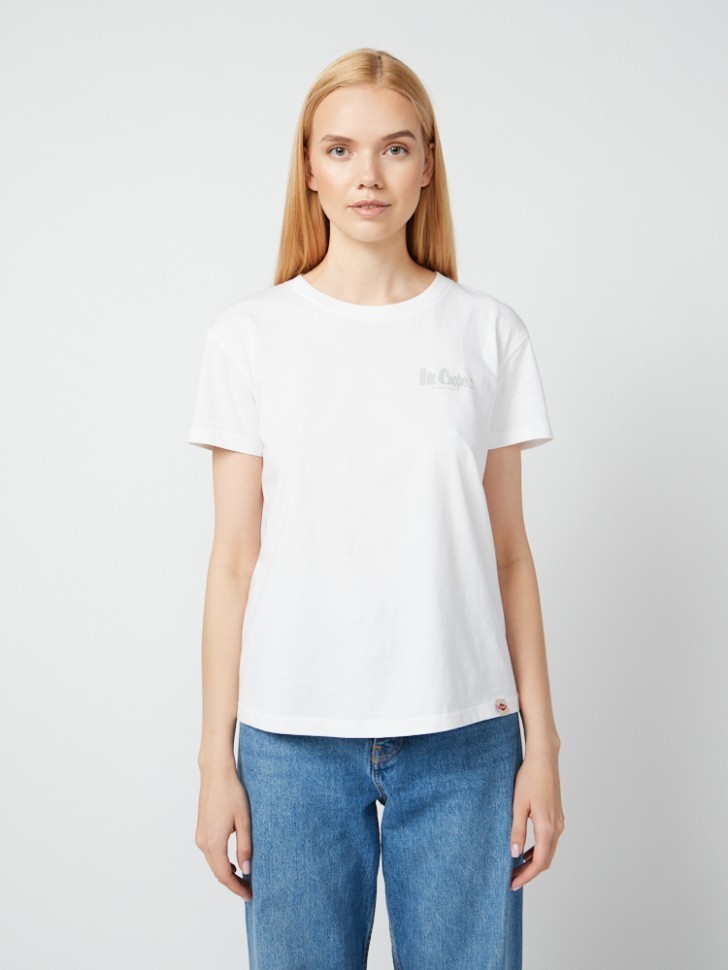 Футболка Lee Cooper MT4A122270BSLC3/WHT в Москве  в Москве 