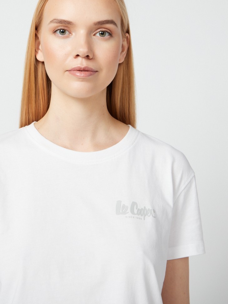 Футболка Lee Cooper MT4A122270BSLC3/WHT в Москве  в Москве 
