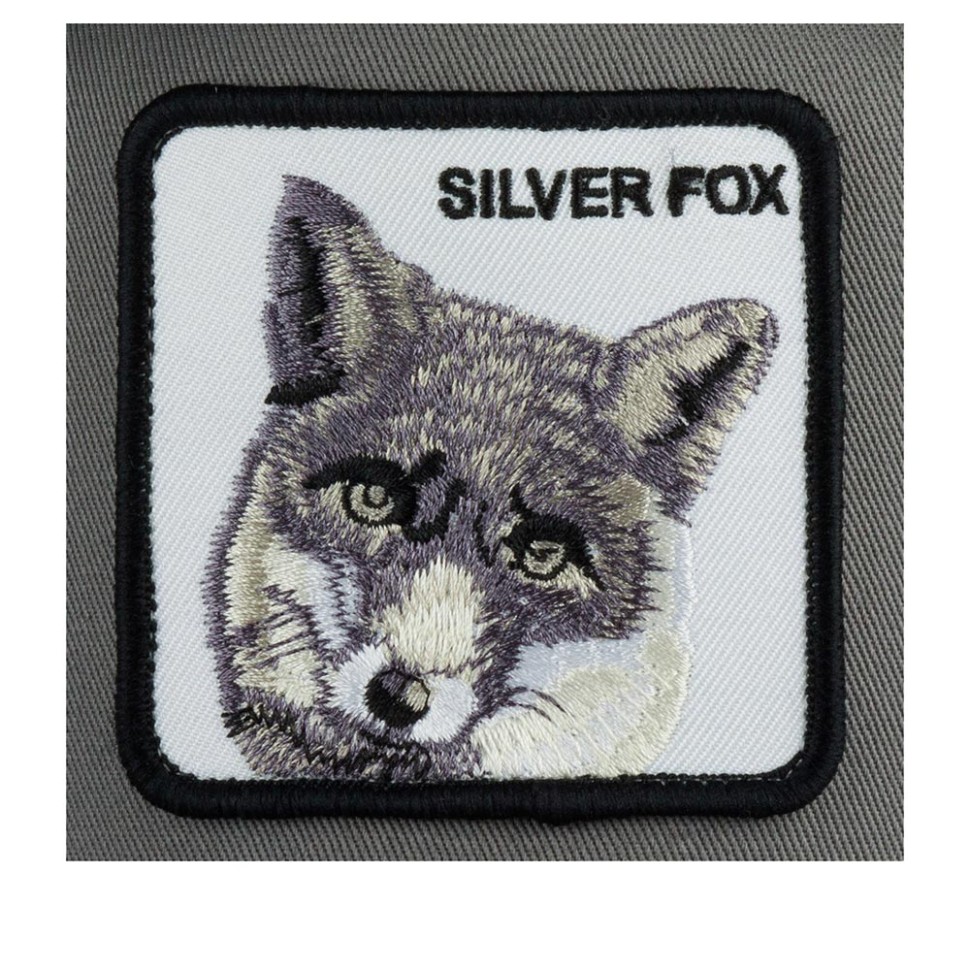 Бейсболка GOORIN BROTHERS ANIMAL FARM SILVER FOX 101-0390 (серый) 91-650-08-00 в Москве в Москве