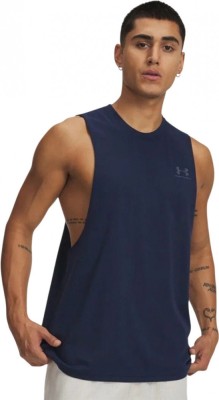 Майка Under Armour UA LEFT CHEST CUT OFF TANK 1329286-409