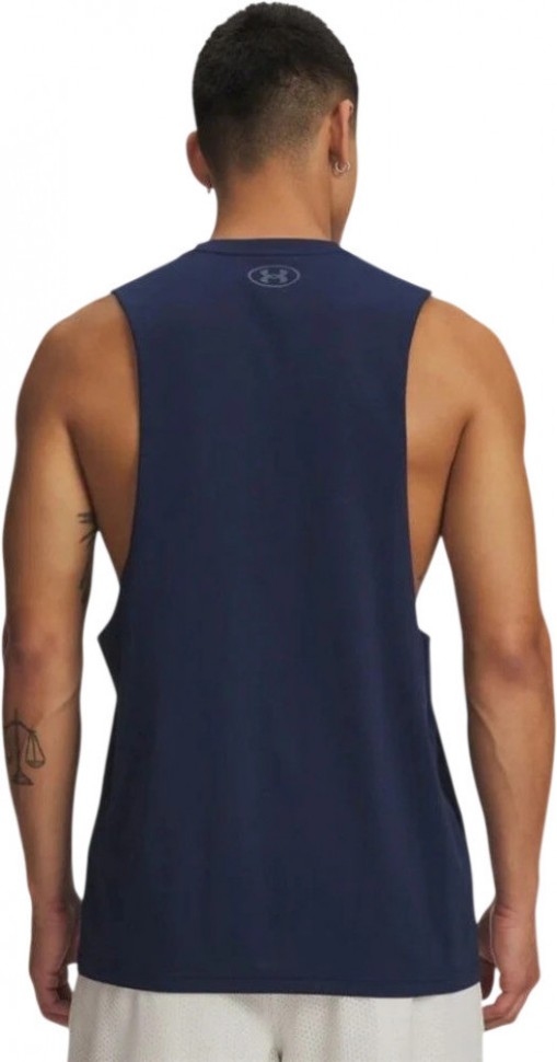 Майка Under Armour UA LEFT CHEST CUT OFF TANK 1329286-409 в Москве  в Москве 