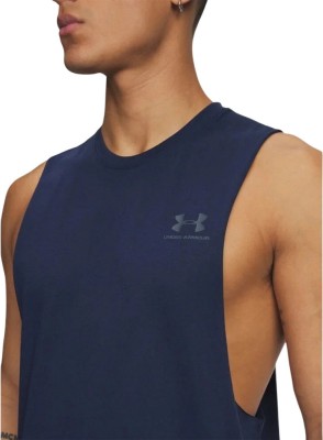 Майка Under Armour UA LEFT CHEST CUT OFF TANK 1329286-409