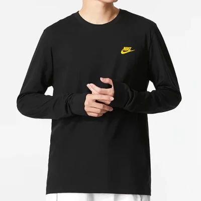 Лонгслив Nike с длинным рукавом Minimalistic Avphabet Logo Athleisure Casual DR7822-010