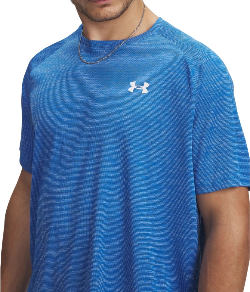 Футболка Under Armour UA Tech Textured SS 1382796-402 в Москве  в Москве 