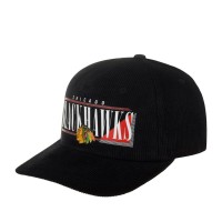 Бейсболка AMERICAN NEEDLE 45082A-CBH Chicago Blackhawks Printed Cord NHL (черный) 06-728-09-00 в Москве  в Москве 