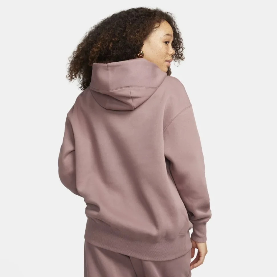 Толстовка Nike W NSW PHNX FLC OS PO HOODIE DQ5860-208 в Москве  в Москве 