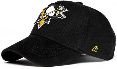 Бейсболка ATRIBUTIKA &amp; CLUB Pittsburgh Penguins, черн. 29085