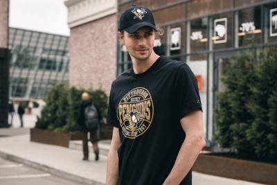 Бейсболка ATRIBUTIKA &amp; CLUB Pittsburgh Penguins, черн. 29085