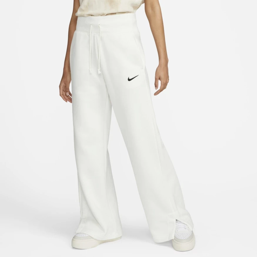 Брюки Nike W Nsw Phnx Flc Hr Pant Wide DQ5615-133 в Москве  в Москве 