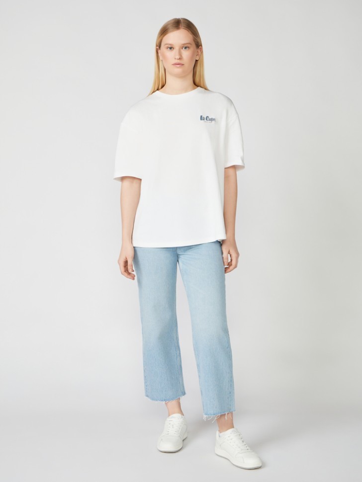 Футболка Lee Cooper MT4A122597BSLC/WHT в Москве  в Москве 