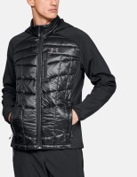 Куртка Under Armour Hybrid TP Hooded Fleece Jacket Black / Black / Charcoal 1316002-001 в Москве  в Москве 
