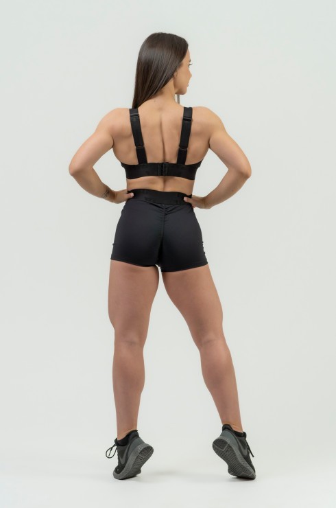 Топ NEBBIA 844 Women's Padded Sports Bra INTENSE Iconic Black в Москве  в Москве 
