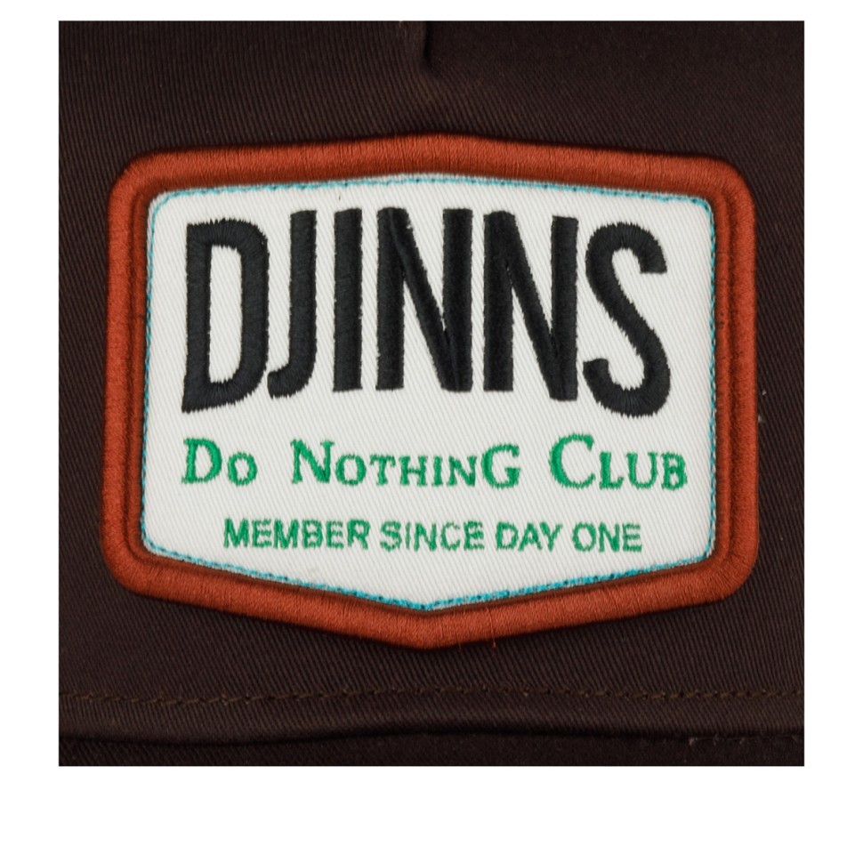 Бейсболка DJINNS HFT Nothing Club 2 HeatDye (темно-коричневый) 50-234-91-00 в Москве  в Москве 