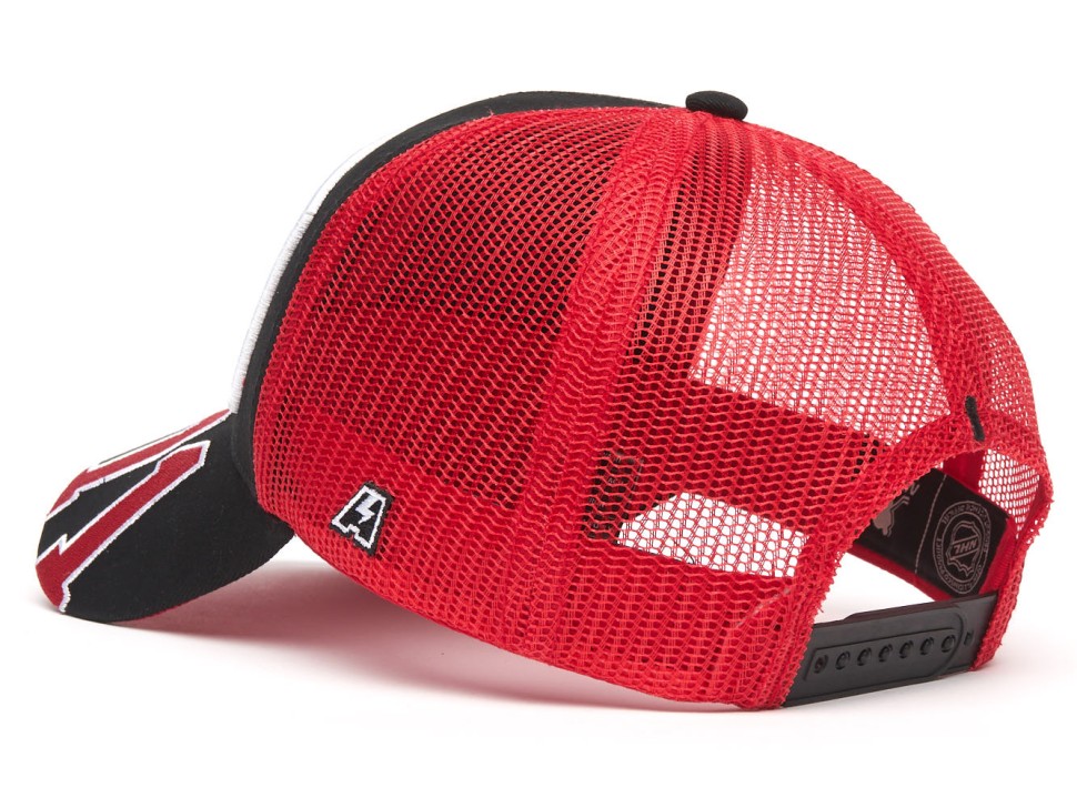 Бейсболка ATRIBUTIKA & CLUB Detroit Red Wings №71, черн.-красн. 31458 в Москве  в Москве 