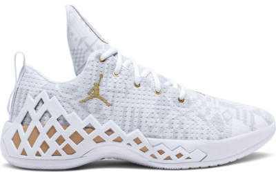 Кроссовки Nike Jordan Jumpman Diamond Low PF &#039;FIBA&#039; White CI1209-107