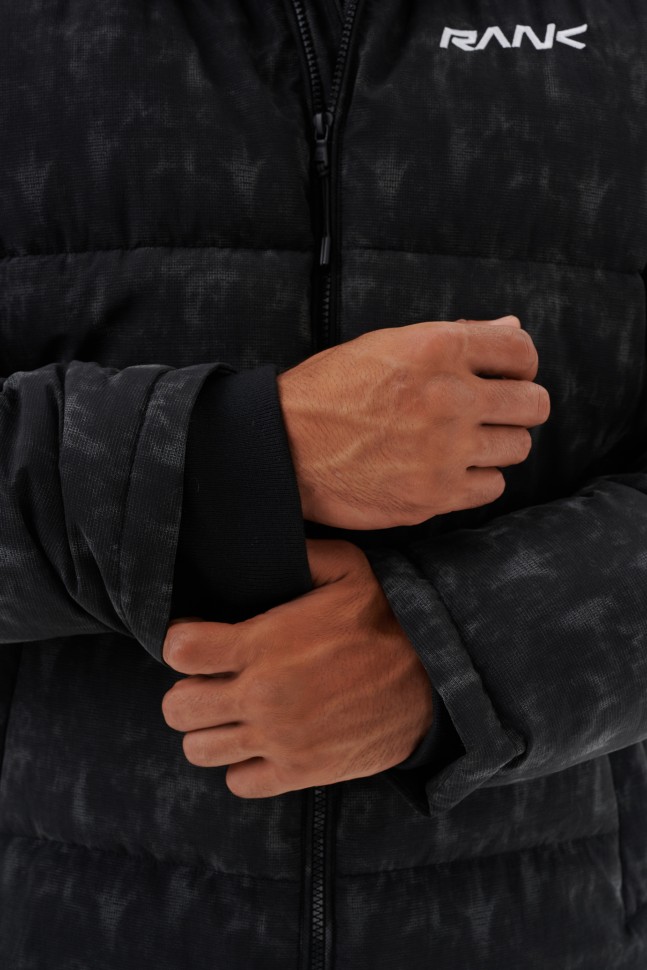 Куртка RANK Man, PROOF-TEX BL Printed Jacket, Black effect 1004020-090 в Москве в Москве